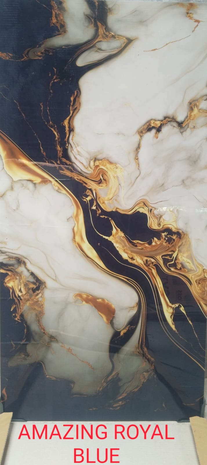 ANUJ 4X2 FLOOR TILE -AMAZING ROYAL BLUE